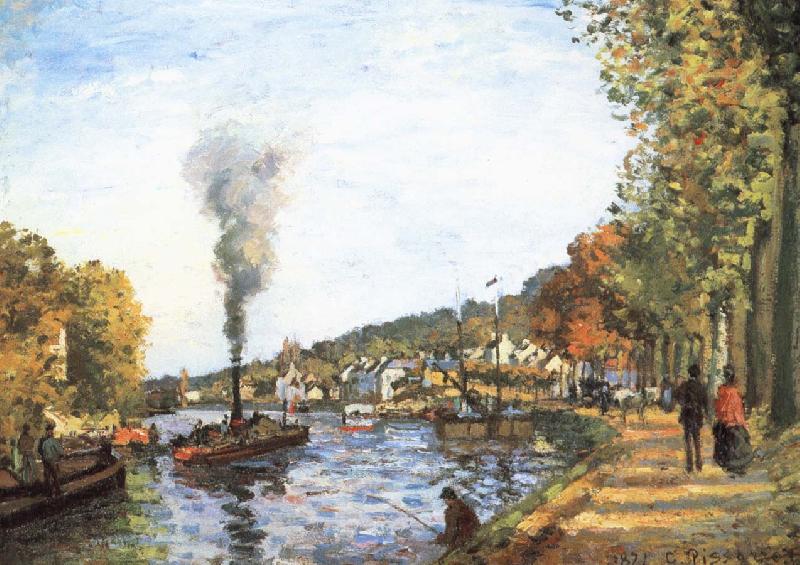 Camille Pissarro Seine oil painting picture